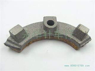 大半圆刹车块