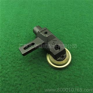 铁罗拉轮前 普通 28mm  金黄色