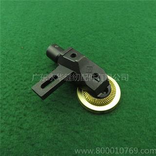 铁罗拉轮前 普通 30mm  金黄色