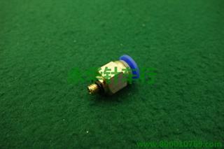 气泵气管一孔接头
