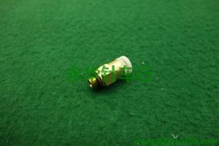 气泵气管一孔接头